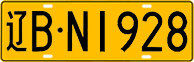 License plate of China, Trucks and buses