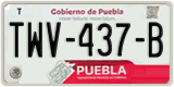 Puebla, Cars (AAA-000-A)