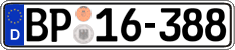 German license plate, Authorities and federal agencies