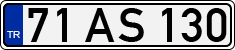License plate of Turkey, Regular plates
