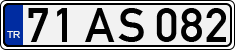 License plate of Turkey, Regular plates