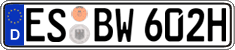 German license plate, Plates for oldtimers (type 