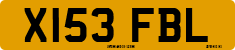 License plate of the United Kingdom, 1983 year system