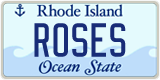 Rhode Island, Vanity Plates