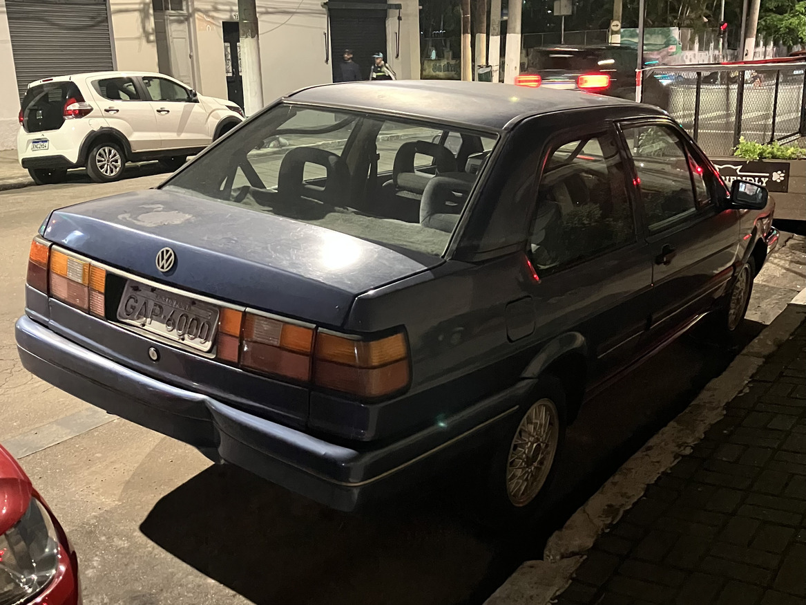 GAP-6000, Volkswagen Santana 1st gen Coupé (BR-market), 1st facelift, 1991–1996