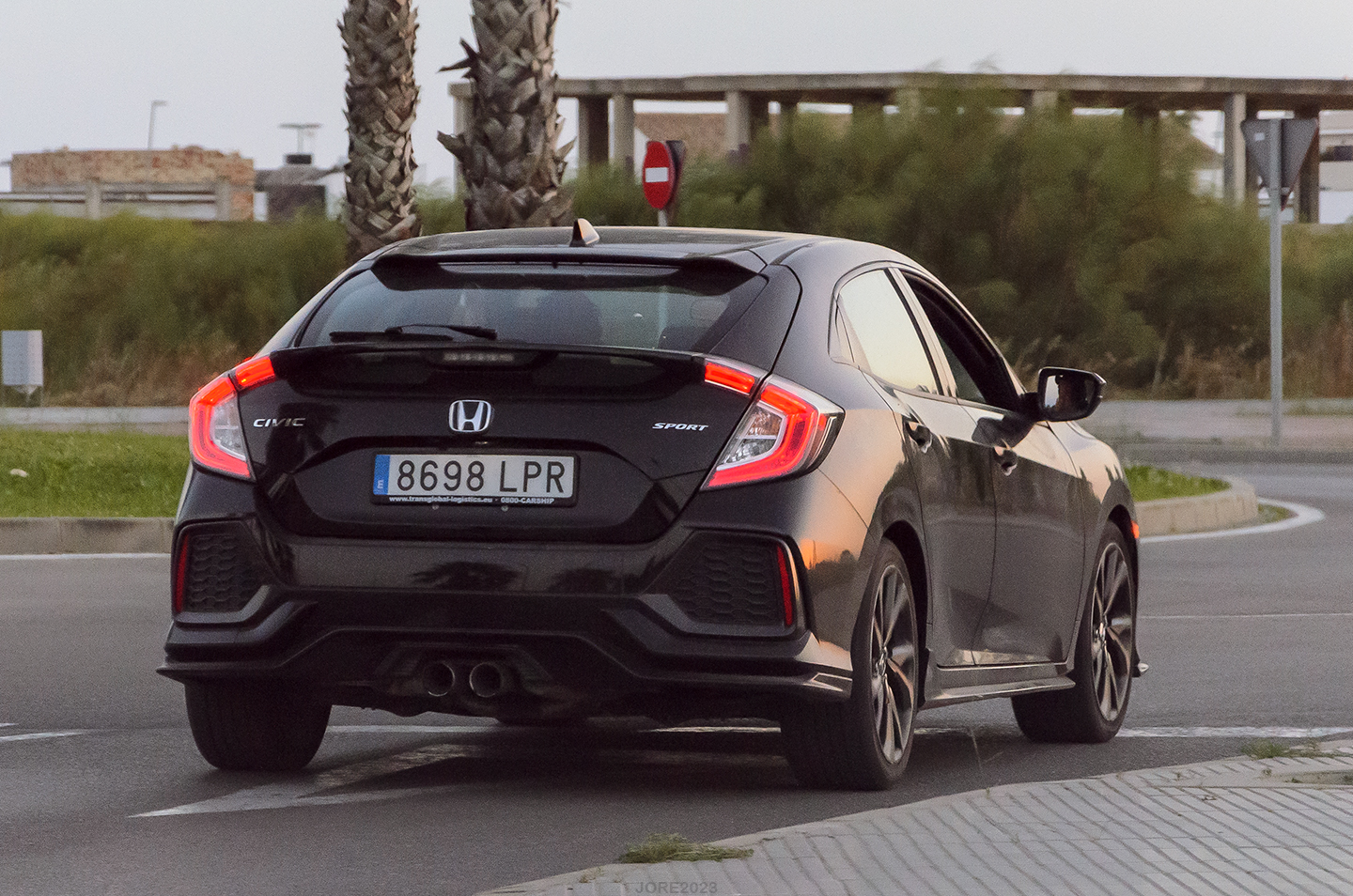 8698 LPR, Honda Civic 10th gen Hatch (FK), 2016–2022