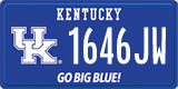 Kentucky, Specialty plates (1234AB)