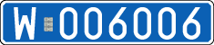License plates of Poland, Diplomatic