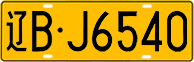 License plate of China, Trucks and buses