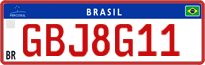 License plate of Brazil, Commercial vehicles (Mercosul)