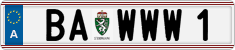 License plate of Austria, Vanity Plates