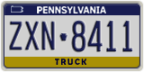 Pennsylvania, ABC-1234