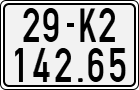License plate of Vietnam, Motorcycles