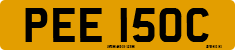 License plate of the United Kingdom, 1963 year system
