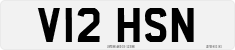 License plate of the United Kingdom, 1983 year system