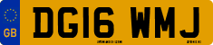 License plate of the United Kingdom, 2001 year system