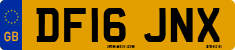 License plate of the United Kingdom, 2001 year system