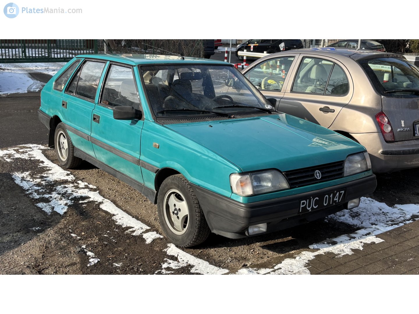 PUC 0147, FSO Polonez 1st gen Liftback (Caro), 2nd facelift, 1991–1997