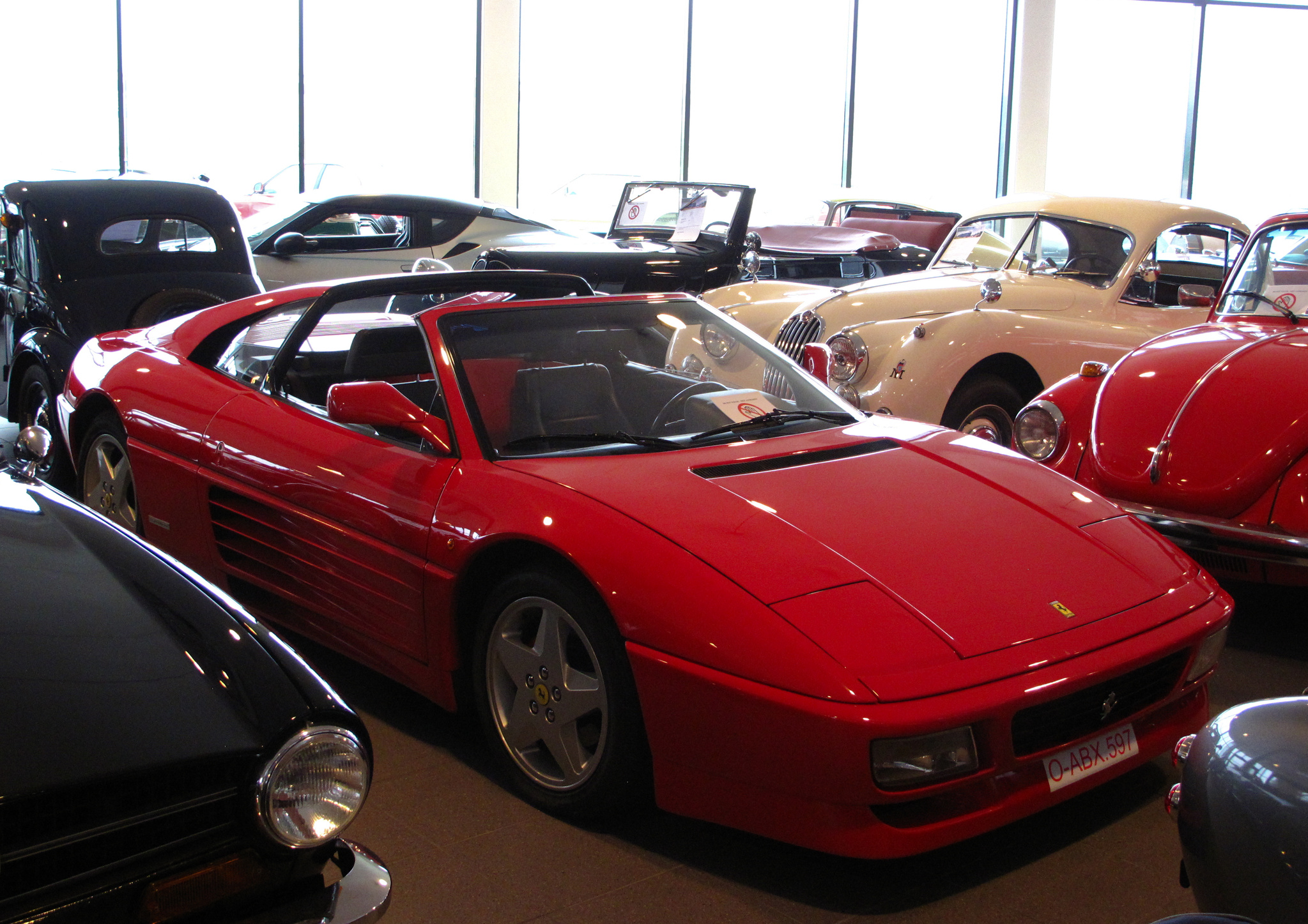 O-ABX-597, Ferrari 348 1st gen (GTS) Targa (F119), 1989–1994