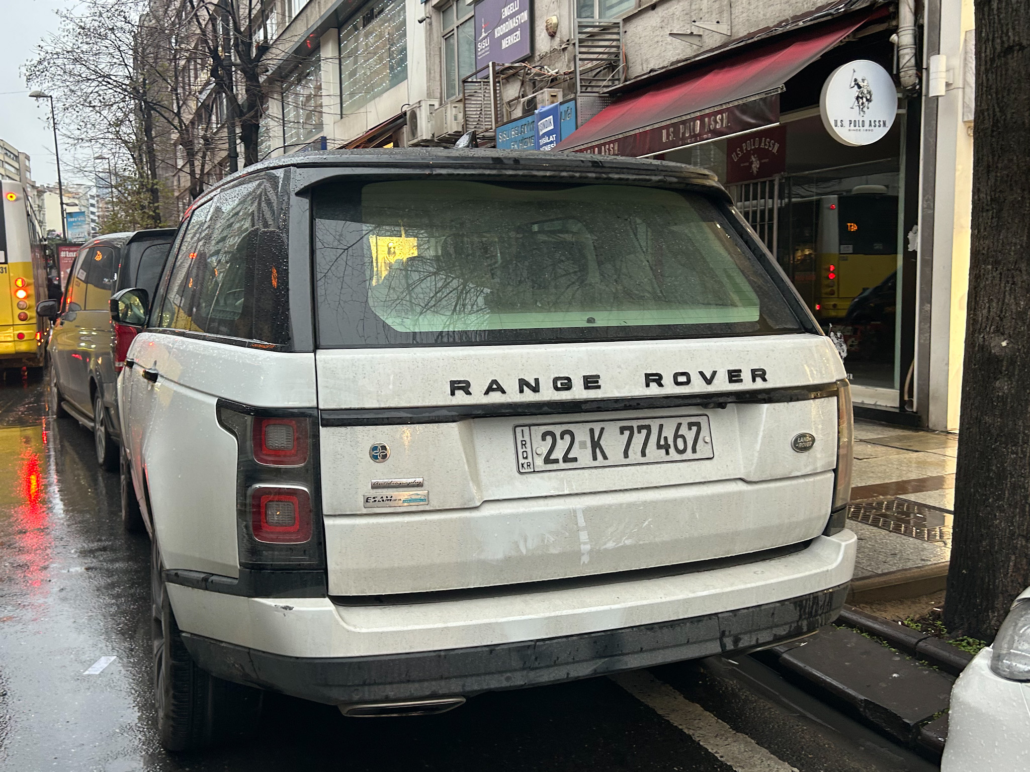 22 K 77467, Land Rover Range Rover 4th gen (L405), facelift, 2017–2022