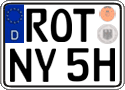 German license plate, Plates for oldtimers (type 