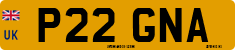 License plate of the United Kingdom, 1983 year system
