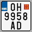 License plate of North Macedonia, Regular plates (2012)