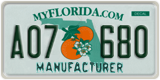 Florida, Manufacturer (A12 345)