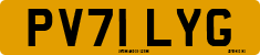 License plate of the United Kingdom, 2001 year system
