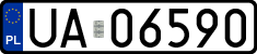 License plates of Poland, Military