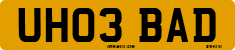 License plate of the United Kingdom, 2001 year system