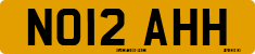 License plate of the United Kingdom, 2001 year system