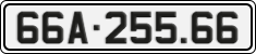 License plate of Vietnam, Cars