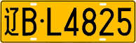 License plate of China, Trucks and buses