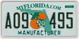 Florida, Manufacturer (A12 345)