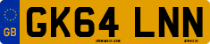 License plate of the United Kingdom, 2001 year system