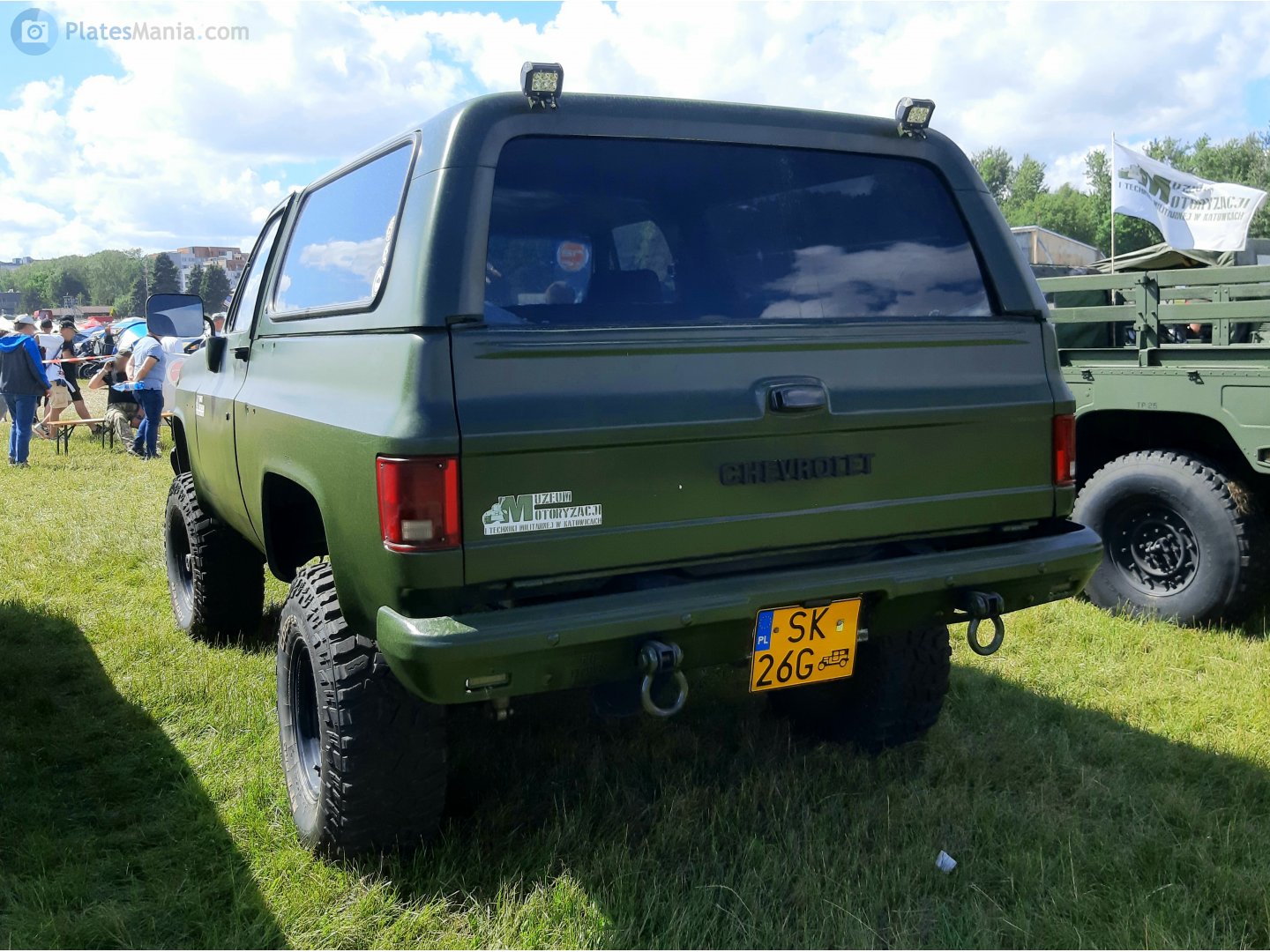 SK 26G, Chevrolet CUCV M1009 SUV, 1984–1987
