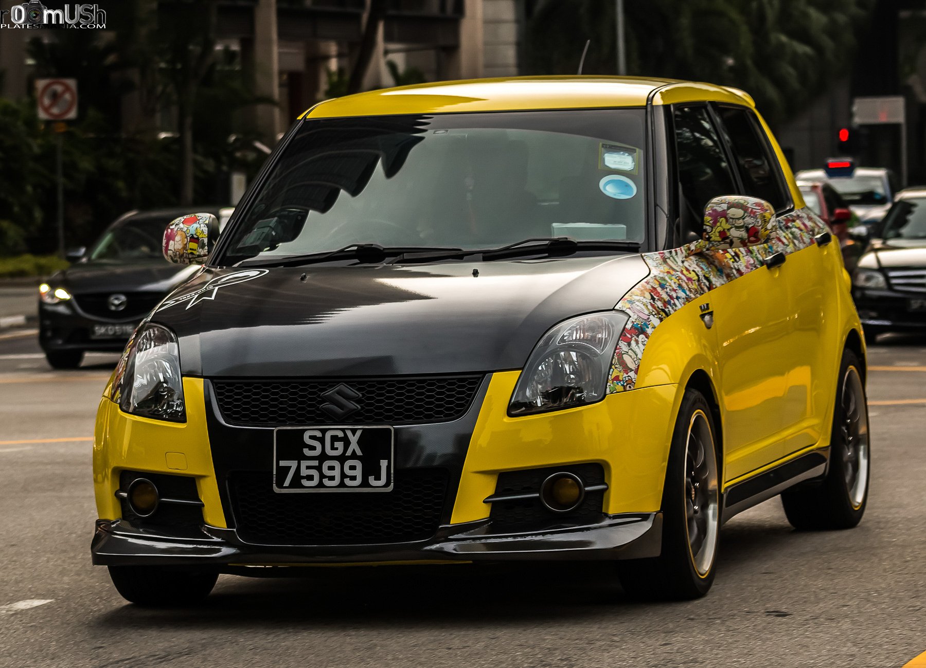 SGX 7599 J, Suzuki Swift 5th gen Sport 5-door Hatch (RS/ZC31), 2005–2011
