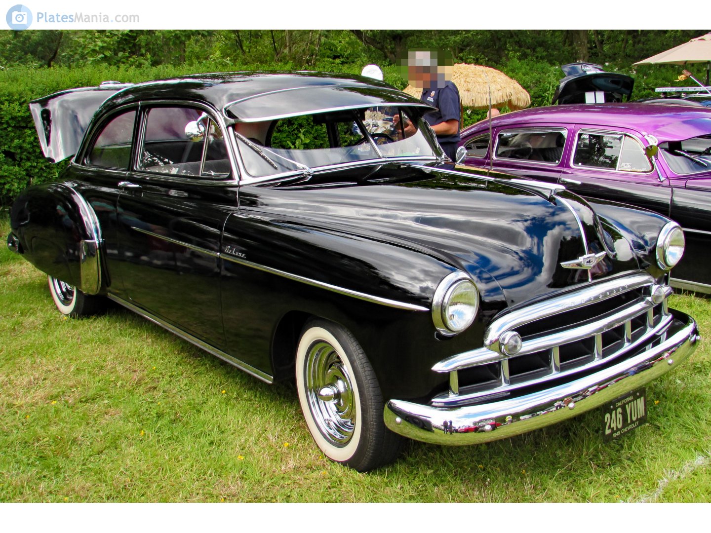246YUM, Chevrolet Deluxe 1st gen 4-door Sedan (1069; A-body), 1949–1952