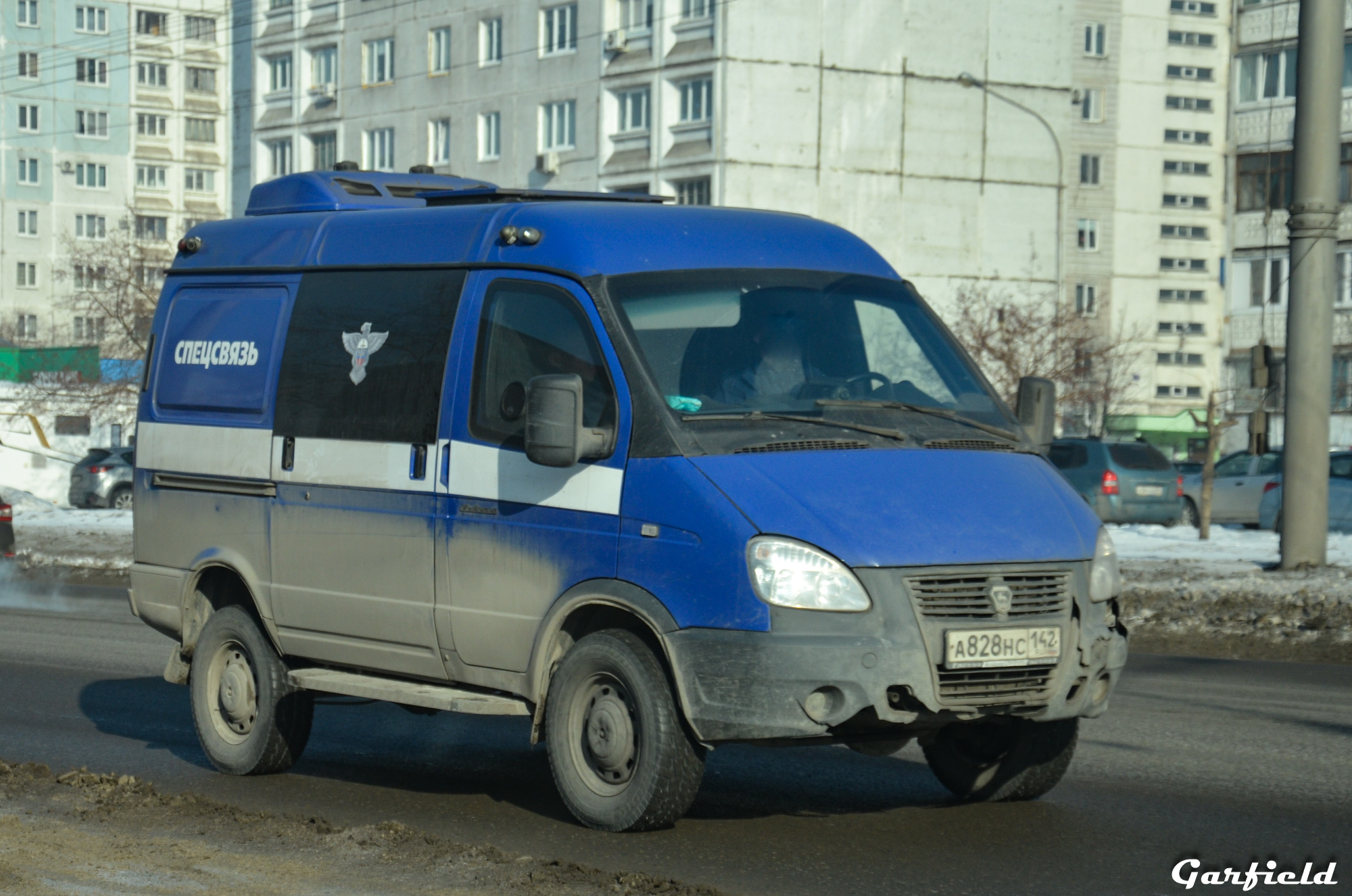 а 828 нс 142, GAZ Соболь (Sobol) 2752 Van, facelift, 2003–