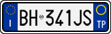 License plate of Italy, Cars (1994 year series)