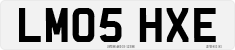 License plate of the United Kingdom, 2001 year system