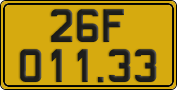 License plate of Vietnam, Commercial vehicles