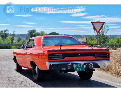 P 6281 BDK, Plymouth Road Runner