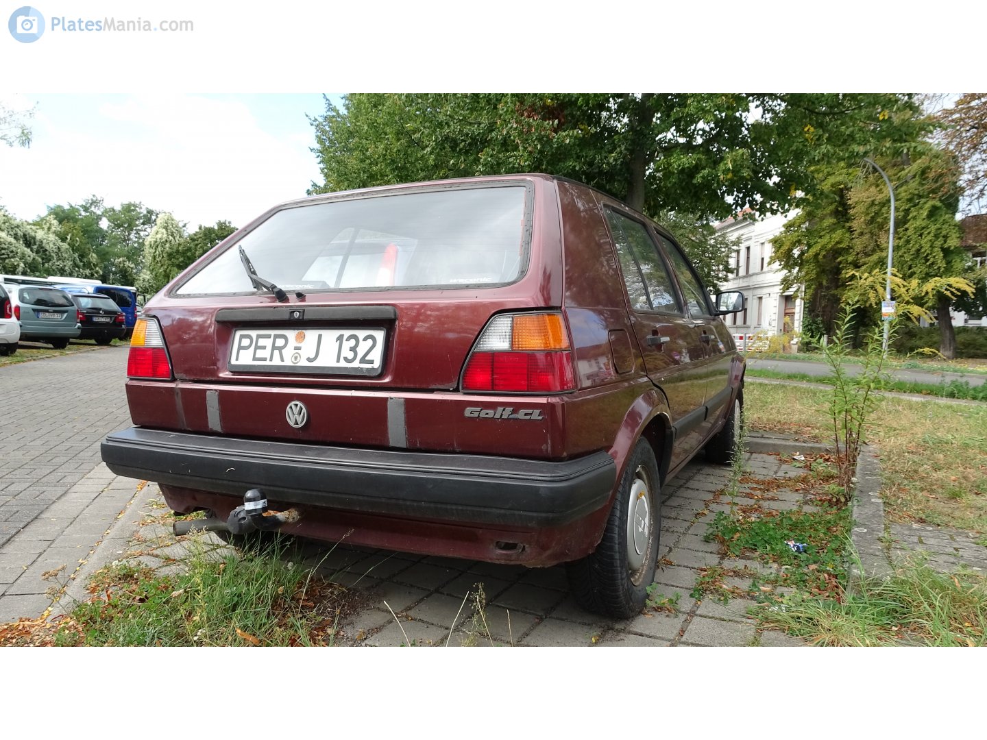 PER J 132, Volkswagen Golf 2nd gen 5-door Hatch (19/1G), 1983–1992