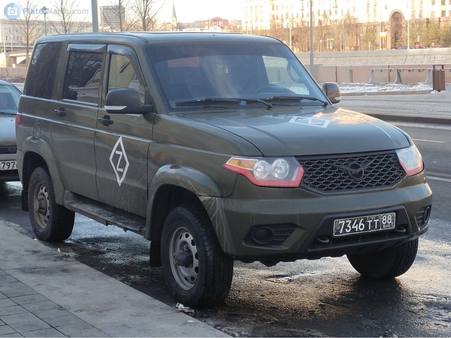 7346 тт 88, UAZ 3163 Patriot 1st gen, facelift, 2014­–