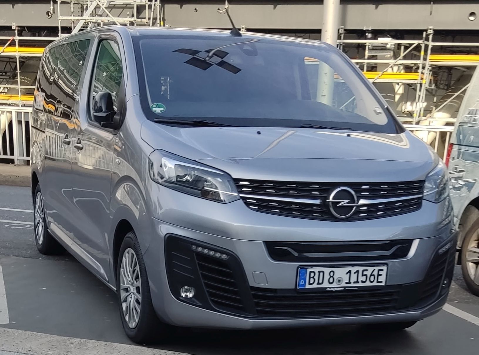 BD 8 1156, Opel Zafira Life 1st gen Zafira-e Life (K0), 2020–2024