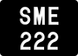 License plate of Malaysia, A(BC) 1(234)