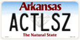 Arkansas, Vanity Plates
