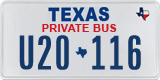 Texas, Private Bus (U12-345)